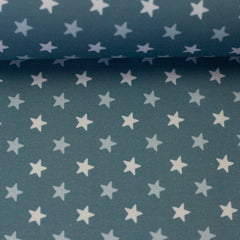 Baumwoll Webware Björn petrol