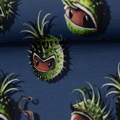 French Terry Chestnut Friends Kastanien by Thorsten Berger