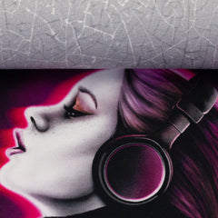 Panel French Terry Slow Down by Thorsten Berger - grau