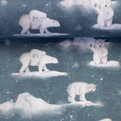 Sweatshirtstoff Beyond Nordic by Christiane Zielinski - Eisbär