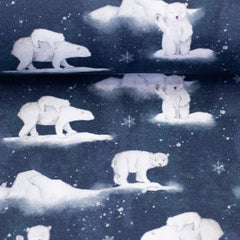Sweatshirtstoff Beyond Nordic by Christiane Zielinski - Eisbär