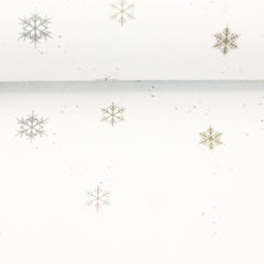 Sweatshirtstoff Beyond Nordic by Christiane Zielinski - Schneeflocke