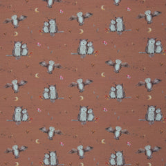 French Terry Forest Friends by Christiane Zielinski - Eule