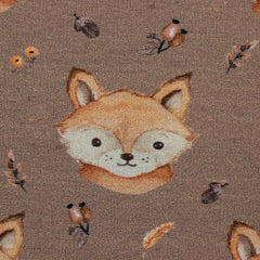 French Terry Forest Friends by Christiane Zielinski - Fuchs