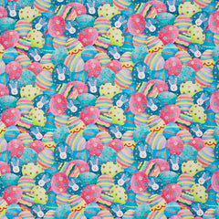 Baumwoll Webware Happy Easter