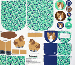 Canvas Panel Tierbeutel by Käselotti