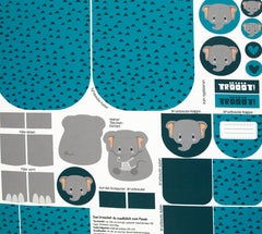 Canvas Panel Tierbeutel by Käselotti