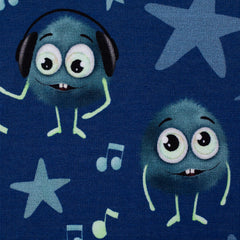 Baumwolljersey Monsta by mrs. Mint Design