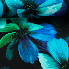 French Terry Volzel Blumen