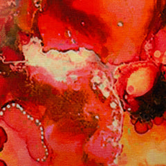 French Terry Volzel Marmor Aquarell