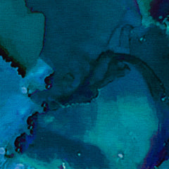 French Terry Volzel Marmor Aquarell