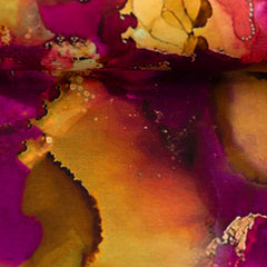 French Terry Volzel Marmor Aquarell