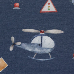 Baumwolljersey Samern Fahrzeuge