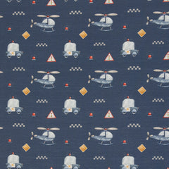 Baumwolljersey Samern Fahrzeuge