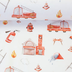 Baumwolljersey Samern Fahrzeuge