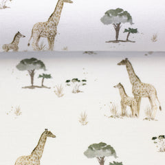 Baumwolljersey Wild Animals Giraffen by Christiane Zielinski