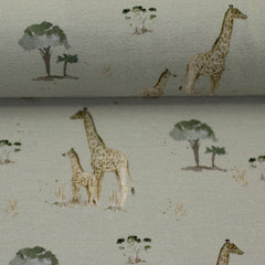 Baumwolljersey Wild Animals Giraffen by Christiane Zielinski