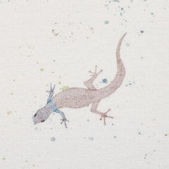 Baumwolljersey Wild Animals Geckos by Christiane Zielinski