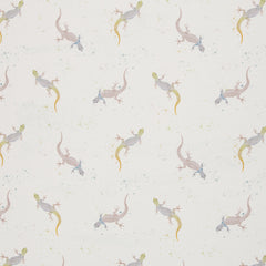 Baumwolljersey Wild Animals Geckos by Christiane Zielinski