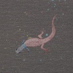 Baumwolljersey Wild Animals Geckos by Christiane Zielinski