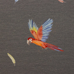 Baumwolljersey Wild Animals Papageien by Christiane Zielinski