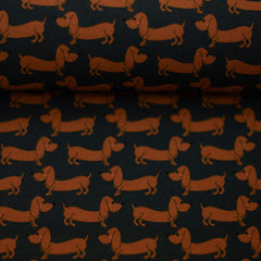 Viskose Webware Sweet Dog by Cherry Picking