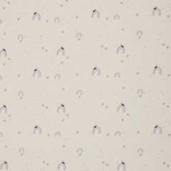 Baumwolljersey I love Ponys by Sabine Marschall natur