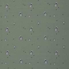 Baumwolljersey I love Ponys by Sabine Marschall salbei