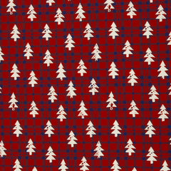 Sweatshirtstoff Holly Tannenbaum