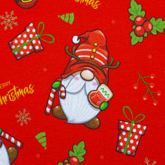 Sweatshirtstoff Holly Weihnachtswichtel
