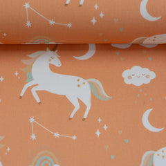 Baumwoll Webware Timu Einhörner