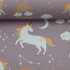 Baumwoll Webware Timu Einhörner