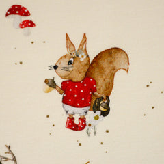 Bauwolljersey Hello Autumn by Sabine Marschall