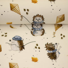 Bauwolljersey Hello Autumn by Sabine Marschall