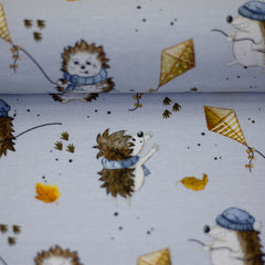 Bauwolljersey Hello Autumn by Sabine Marschall