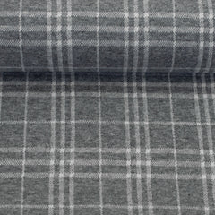 Jacquardjersey Madita - hellgrau