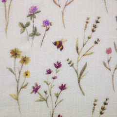 Double Slub Musselin Wild Meadow by Christiane Zielinski