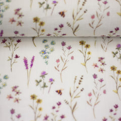 Double Slub Musselin Wild Meadow by Christiane Zielinski