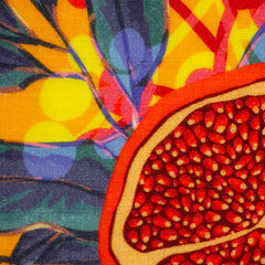 Double Slub Musselin Pomegrenate by Bienvenido Colorido