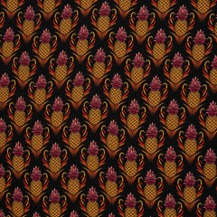 Viskose Webware Pineapple Bloom by Bienvenido Colorido