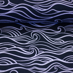Baumwolljersey New Waves by Käselotti