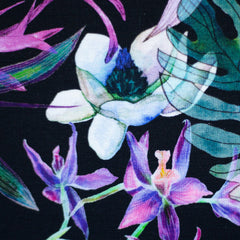 Modal French Terry Flowers