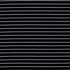 Baumwolljersey Isa Streifen - 299 schwarz
