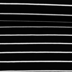 Baumwolljersey Isa Streifen - 299 schwarz
