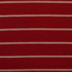 Baumwolljersey Isa Streifen - 338 burgundy
