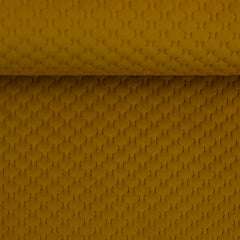 Deko Samt Stoff Caracas - 313 senf