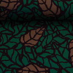 Viskose Webware Octubre by Bienvenido Colorido - 266 smaragd