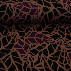 Viskose Webware Octubre by Bienvenido Colorido - 299 schwarz