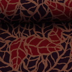 Viskose Webware Octubre by Bienvenido Colorido - 938 aubergine