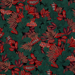 Viskose Webware Indian Summer by Bienvenido Colorido - 266 smaragd